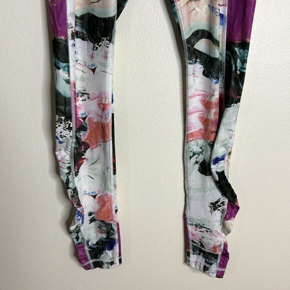 LULULEMON Speed Tight III Pigment Wave print athletic leggings gym workout - Picture 3 of 12